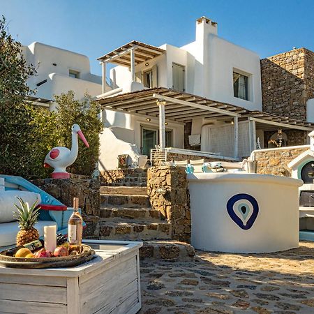 Manolia Luxury Private House By Mykonian Kazarte Vila Kalo Livadi Exterior foto