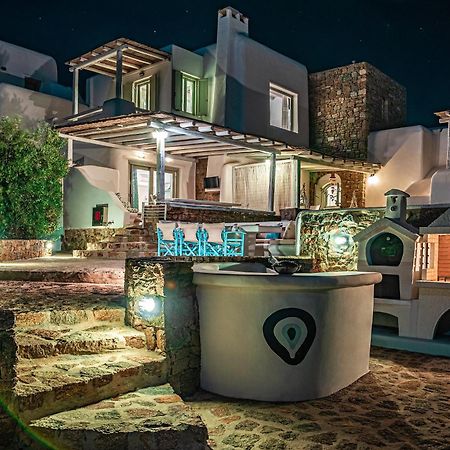 Manolia Luxury Private House By Mykonian Kazarte Vila Kalo Livadi Exterior foto