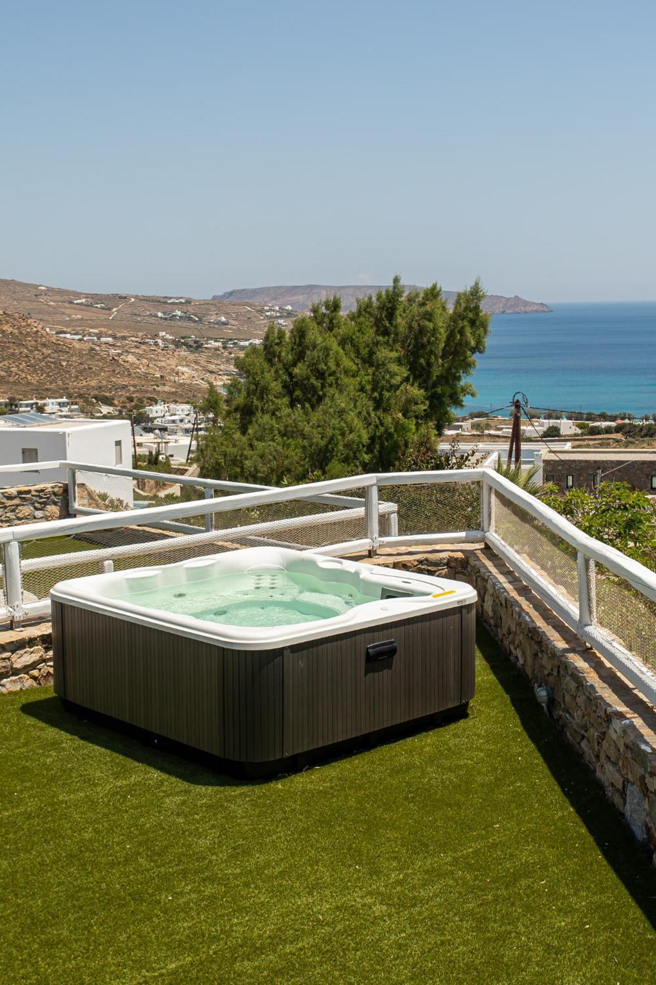 Manolia Luxury Private House By Mykonian Kazarte Vila Kalo Livadi Exterior foto