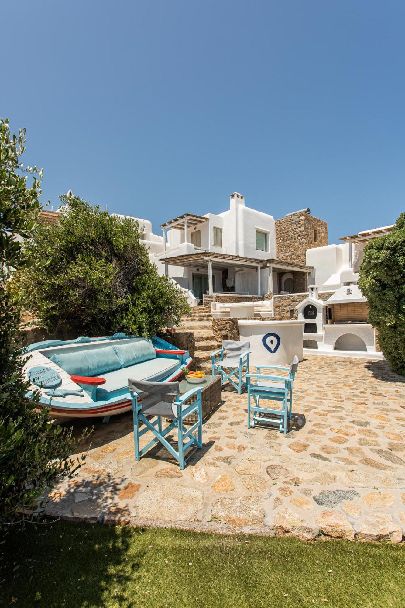 Manolia Luxury Private House By Mykonian Kazarte Vila Kalo Livadi Exterior foto