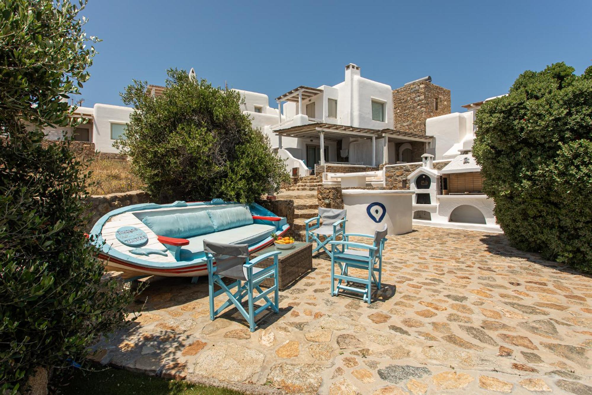 Manolia Luxury Private House By Mykonian Kazarte Vila Kalo Livadi Exterior foto