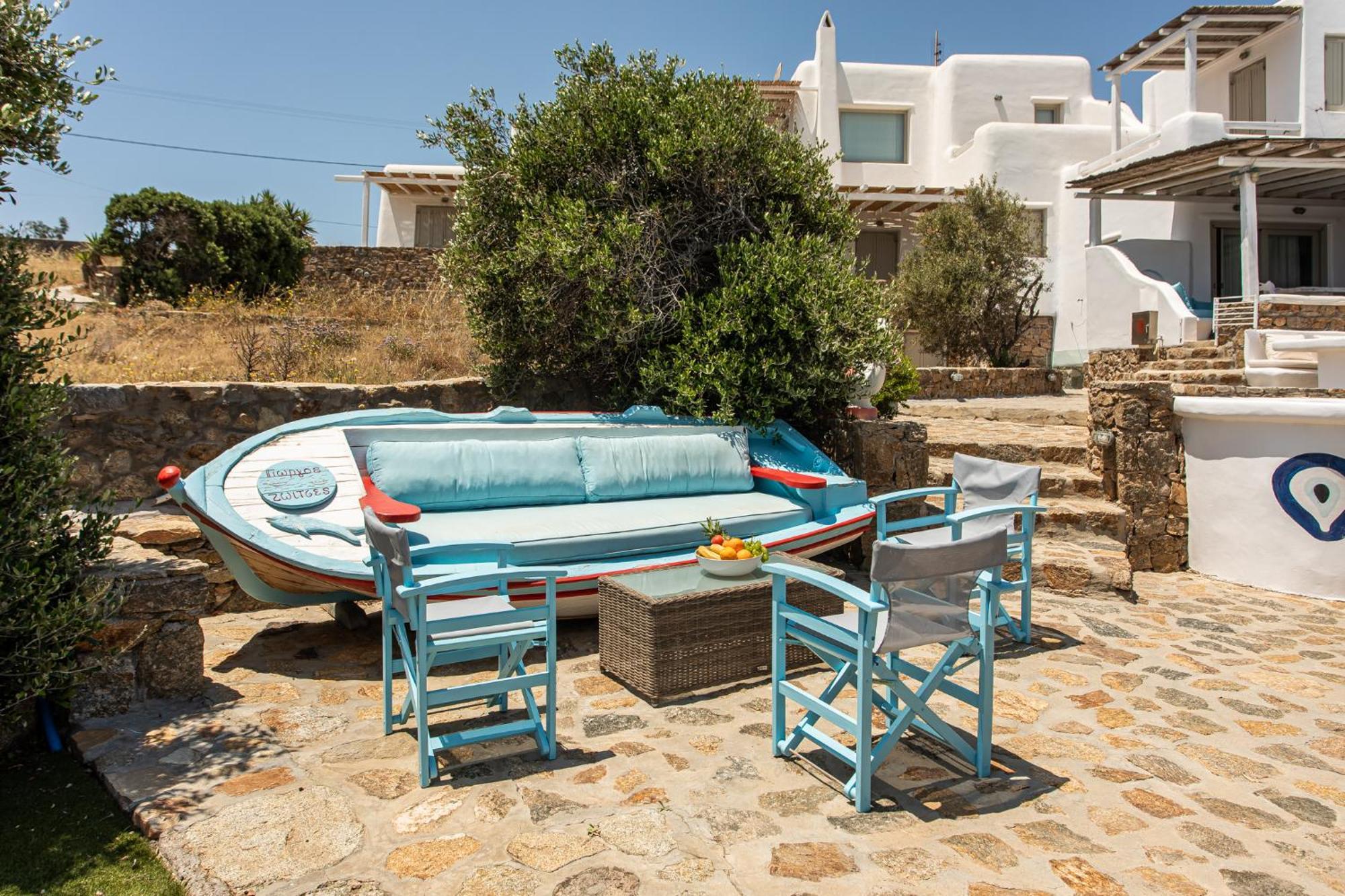Manolia Luxury Private House By Mykonian Kazarte Vila Kalo Livadi Exterior foto