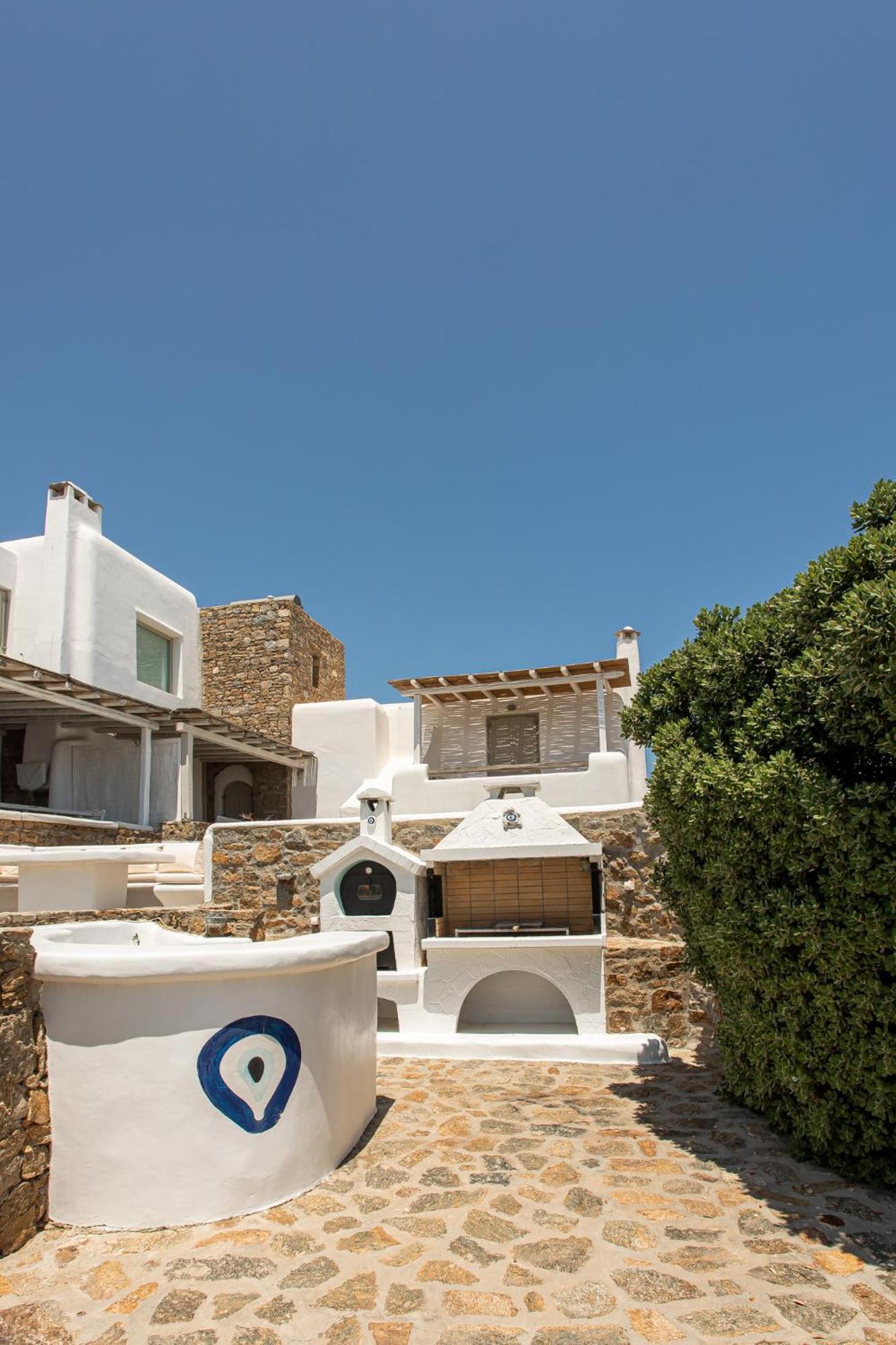 Manolia Luxury Private House By Mykonian Kazarte Vila Kalo Livadi Exterior foto