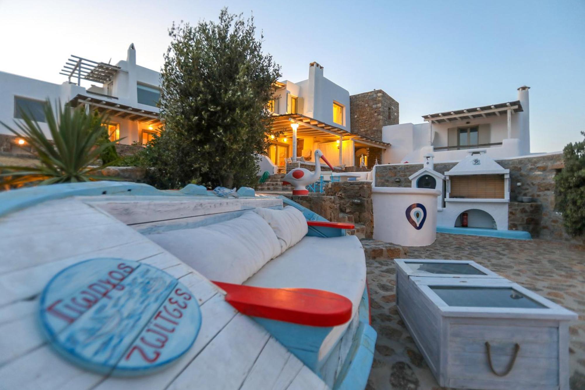 Manolia Luxury Private House By Mykonian Kazarte Vila Kalo Livadi Exterior foto