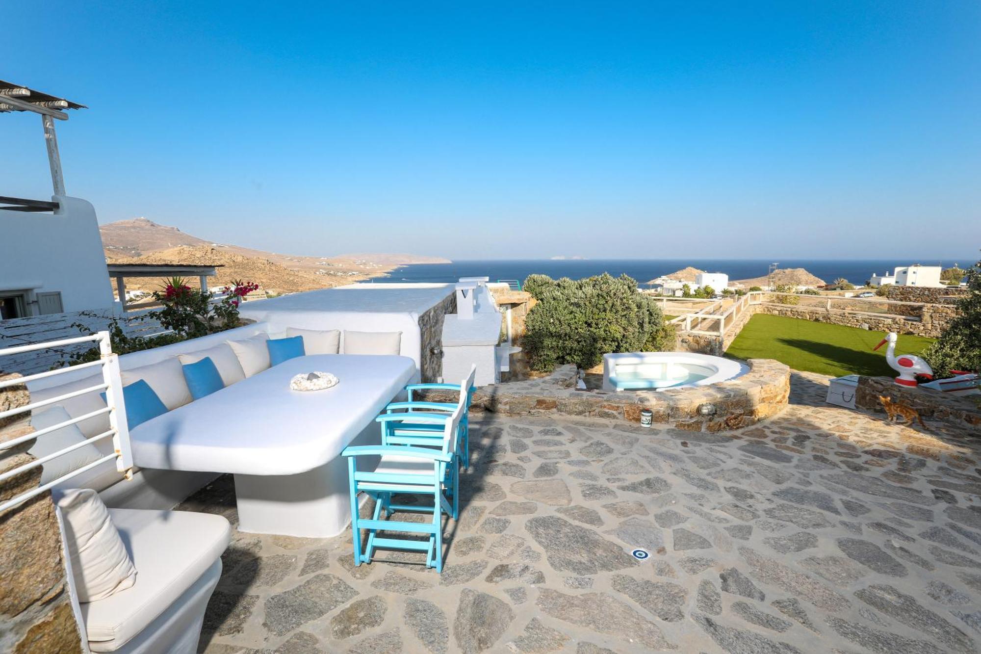 Manolia Luxury Private House By Mykonian Kazarte Vila Kalo Livadi Exterior foto